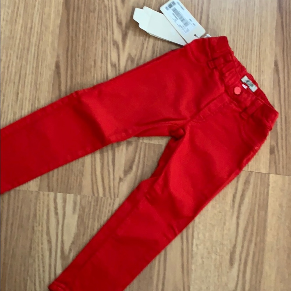 Armani Baby red jeans
